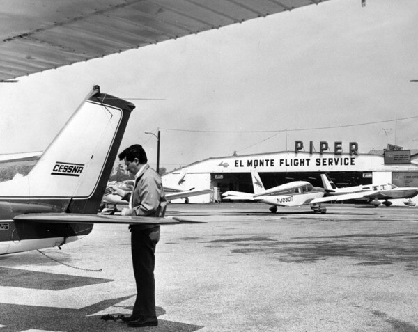 El Monte Airport, 1971 | Photo: Los Angeles Public Library Photo Collection