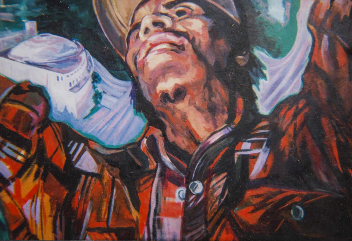 Ernesto de la Loza's "El Nuevo Mundo: Homage to the Worker" | Courtesy of the artist Murales Rebeldes