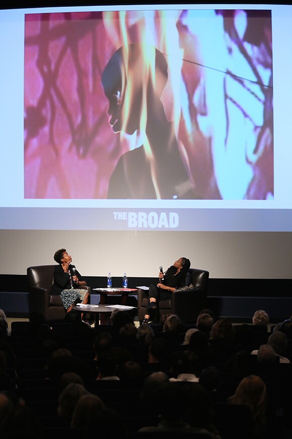 The Un-Private Collection: Kara Walker and Ava DuVernay, an art talk presented by The Broad museum, held at The Writers Guild Theater on Saturday, October 11, 2014, in Beverly Hills, Calif. (Photo by Ryan Miller/The Broad)
