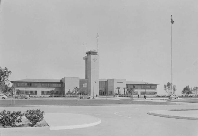 Roosevelt Naval Base | Maynard L. Parker, photographer. Courtesy of The Huntington Library, San Marino, California