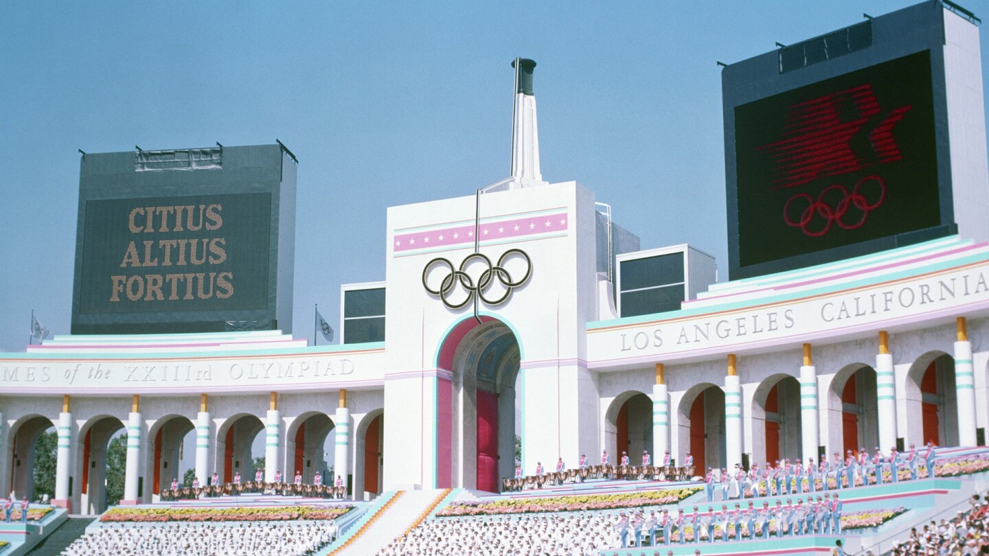 olympic coliseum los angeles 1984