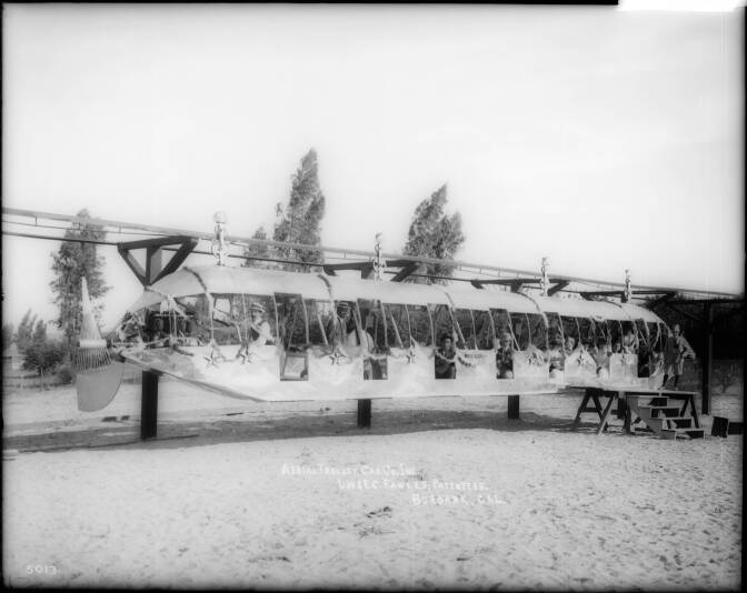 Aerial Swallow (experimental monorail, Burbank, 1910-12)