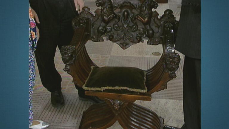 Appraisal: Savonarola Chair, ca. 1885