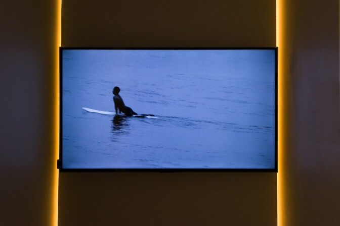 Installation view of Depart Foundation’s Sea Sick in Paradise | Jeff McLane |Courtesy Depart Foundation.