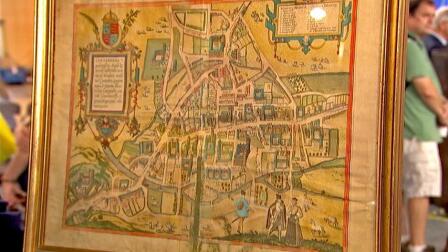 Appraisal: 1575 Map of Cambridge