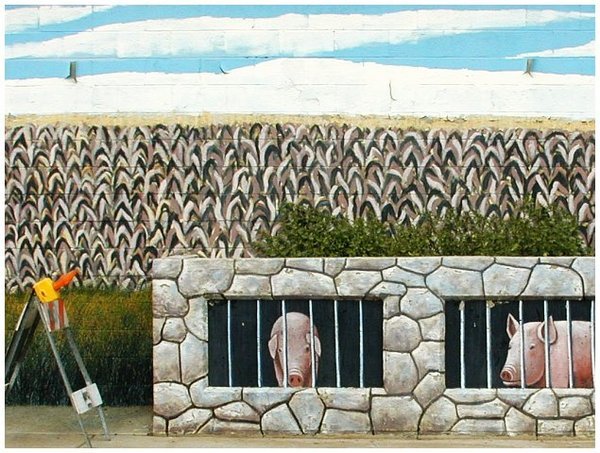 Farmer John mural I Courtesy of You-Are-Here