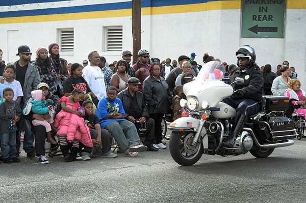 Even cops joined in on the fun