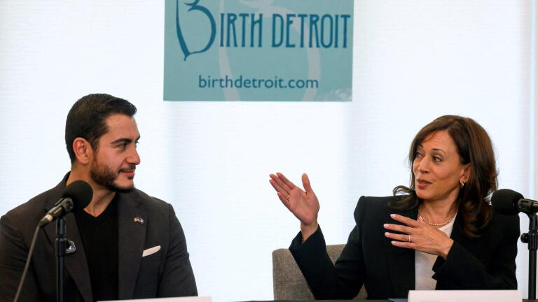 Harris joins El-Sayed as Dems focus on Michigan Senate race