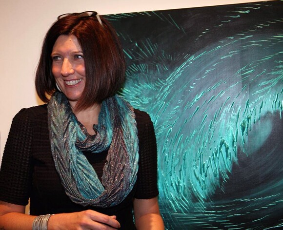 Andi Campognone at MOAH. Photo by Anne Marie Rousseau.
