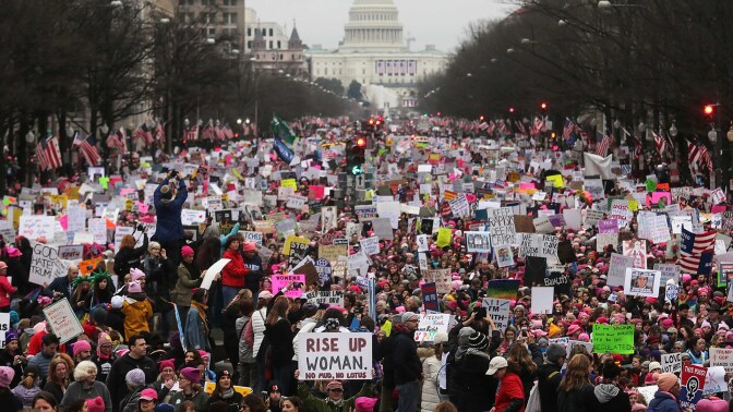 Womens March - Washington DC - 2017