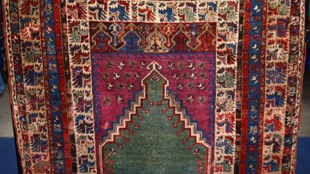 Appraisal: Mudjur Prayer Rug, ca. 1830