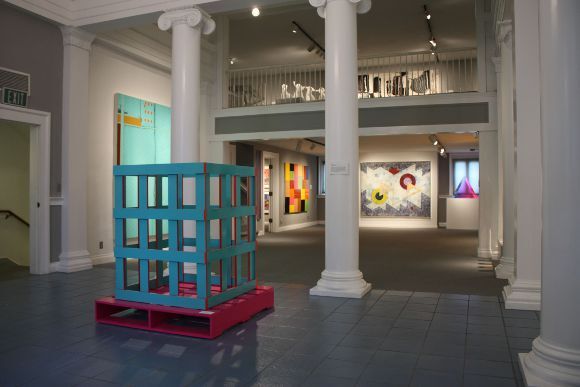 'California Art: Selections from the Frederick R. Weisman Art Foundation'. Sculpture in foreground by Jason Adkins, 'Soft Candied Vitamin' 2007, mixed media. March 4-May 20, 2012.
