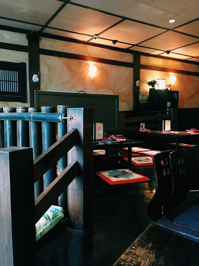 Irori Japanese Restaurant Interior