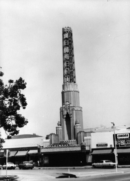 Leimert Theater, 1968| Security Pacific National Bank Collection , courtesy of the Los Angeles Public Librar