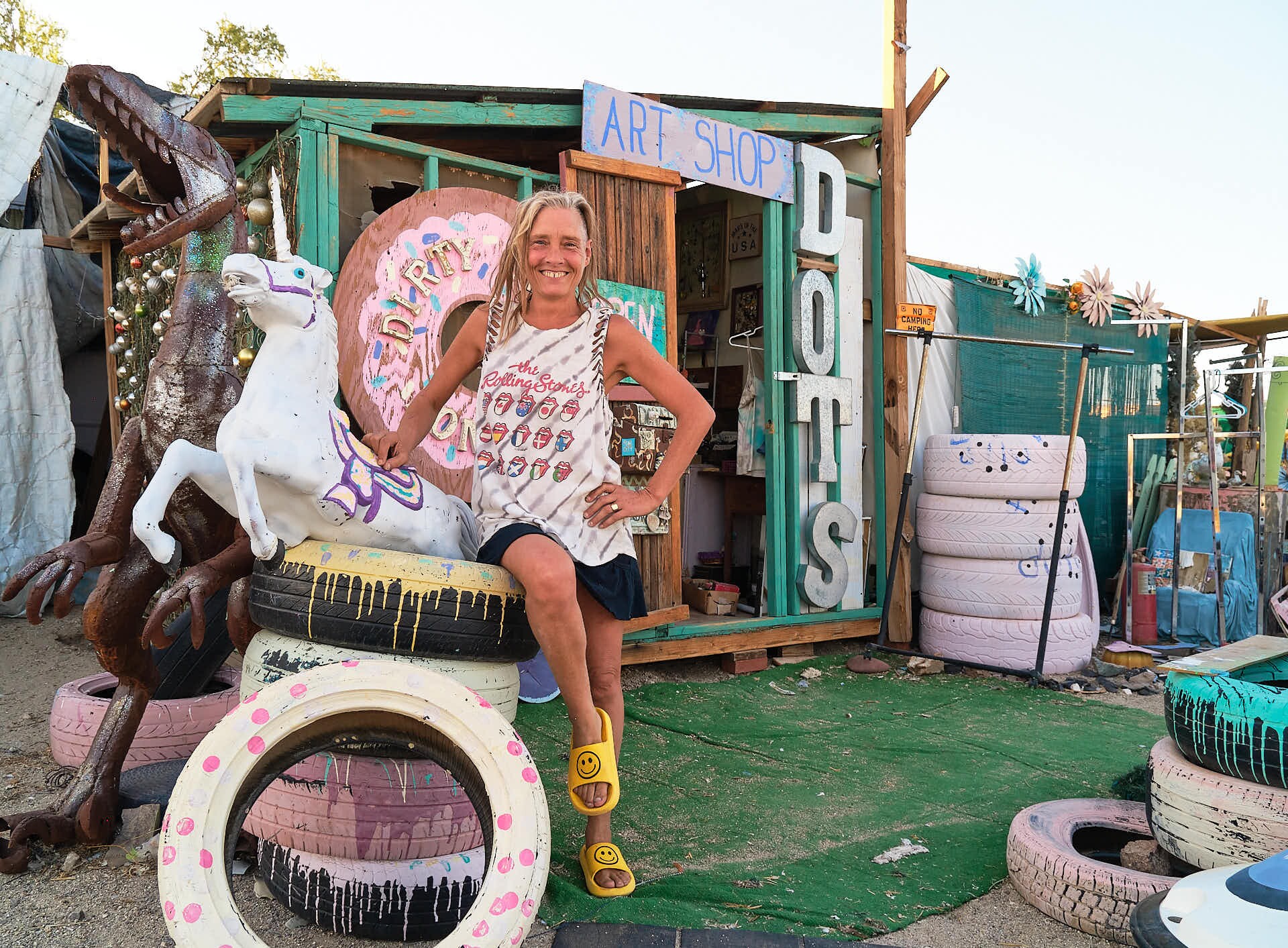 Dot – House of Dots – Slab City, CA – 2024