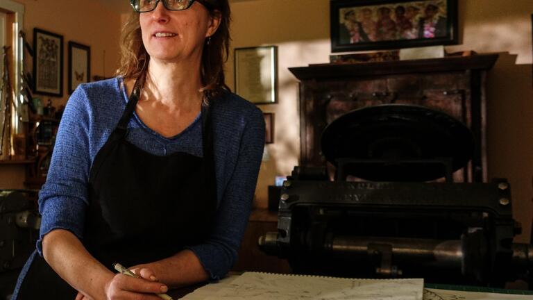 Book artist Catherine Alice Michaelis