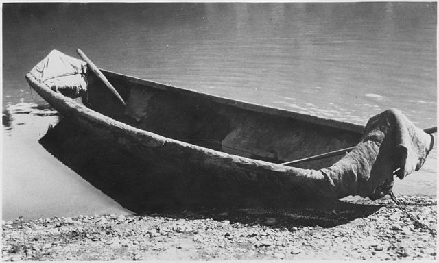 Hupa Dugout Canoe, Trinity River