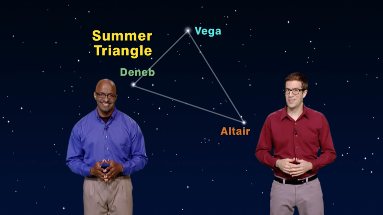 “The Stars in the Summer Triangle” Aug 21-27th 1 Min
