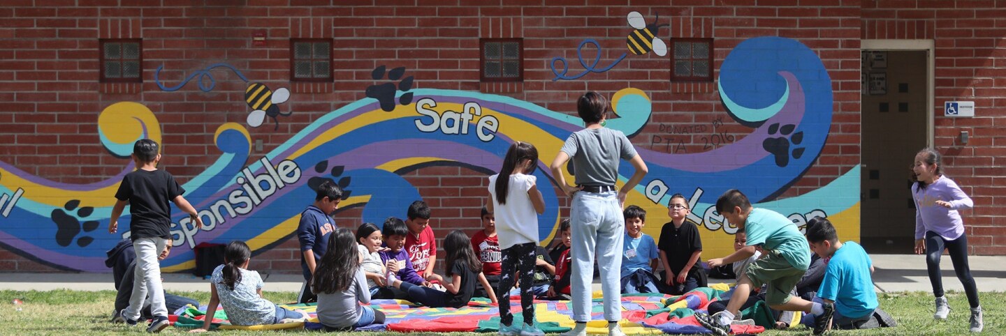 Kids playing | Courtesy of Think Together