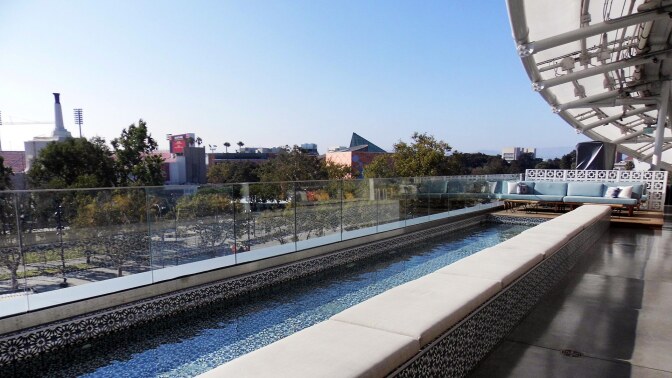 Sunset Deck at Banc of California Stadium | Sandi Hemmerlein