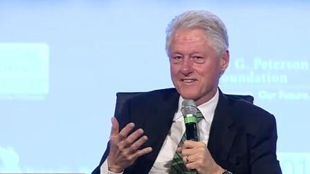 Clinton discusses inequality, foreign policy and politics