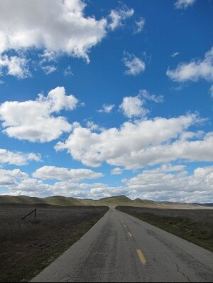 Soda Lake Road in the Carrizo Plain | Photo by Zach Behrens/KCET