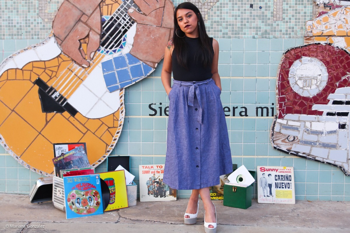 Chulita Vinyl Club founder Claudia Saenz | Mariana Gonzales