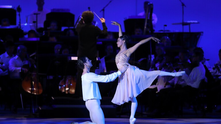 Misty Copeland, featured in the new series IN CONCERT AT THE HOLLYWOOD BOWL (Image courtesy of Mathew Imaging)