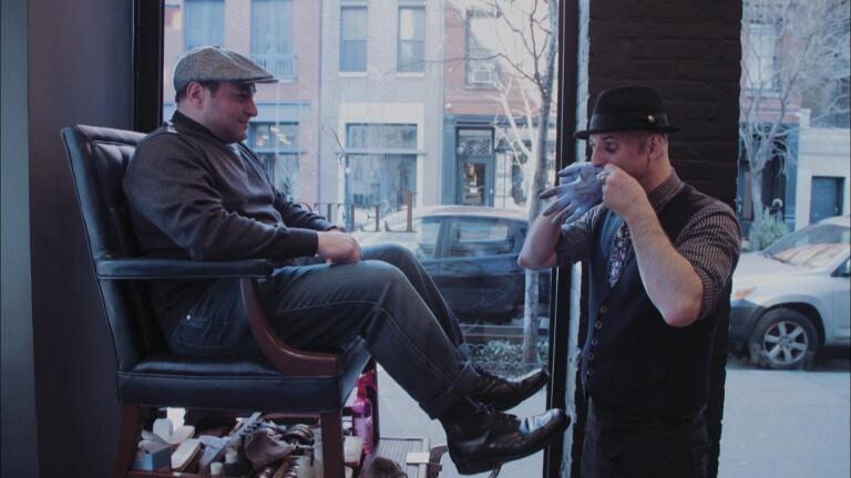 The Art of the Shine - The Sober Shoeshine Gang - Clip