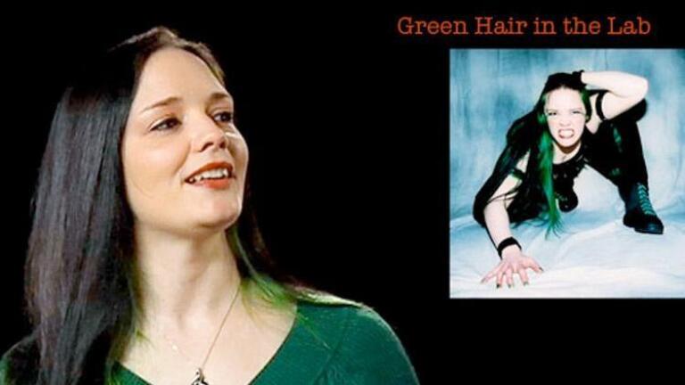 Rachel Collins: Green Hair in the Lab