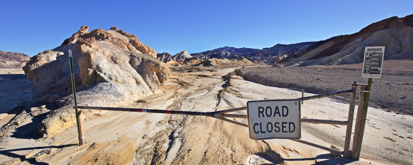 Death Valley, "100 Mules Walking" Route, 2015