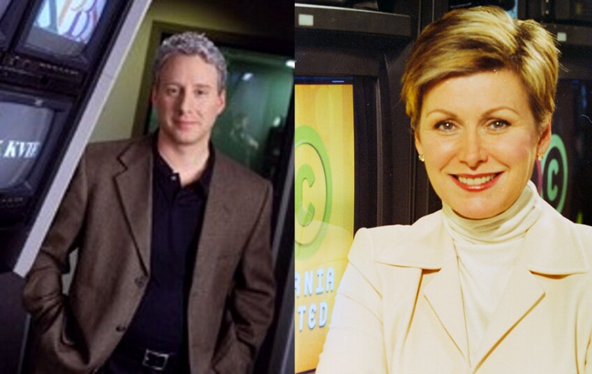 David Brancaccio and Lisa McRee