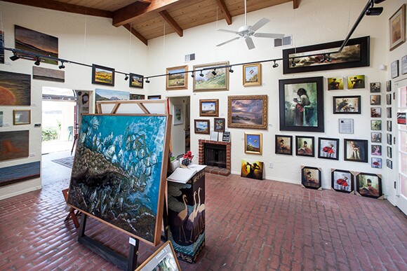 Reza Sepahdari's art gallery | Photo: Chip Morton.