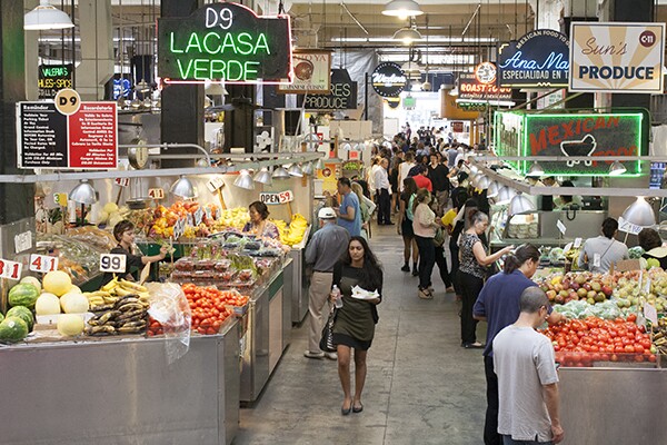 Grand Central Market. Photo: Maria Zizka