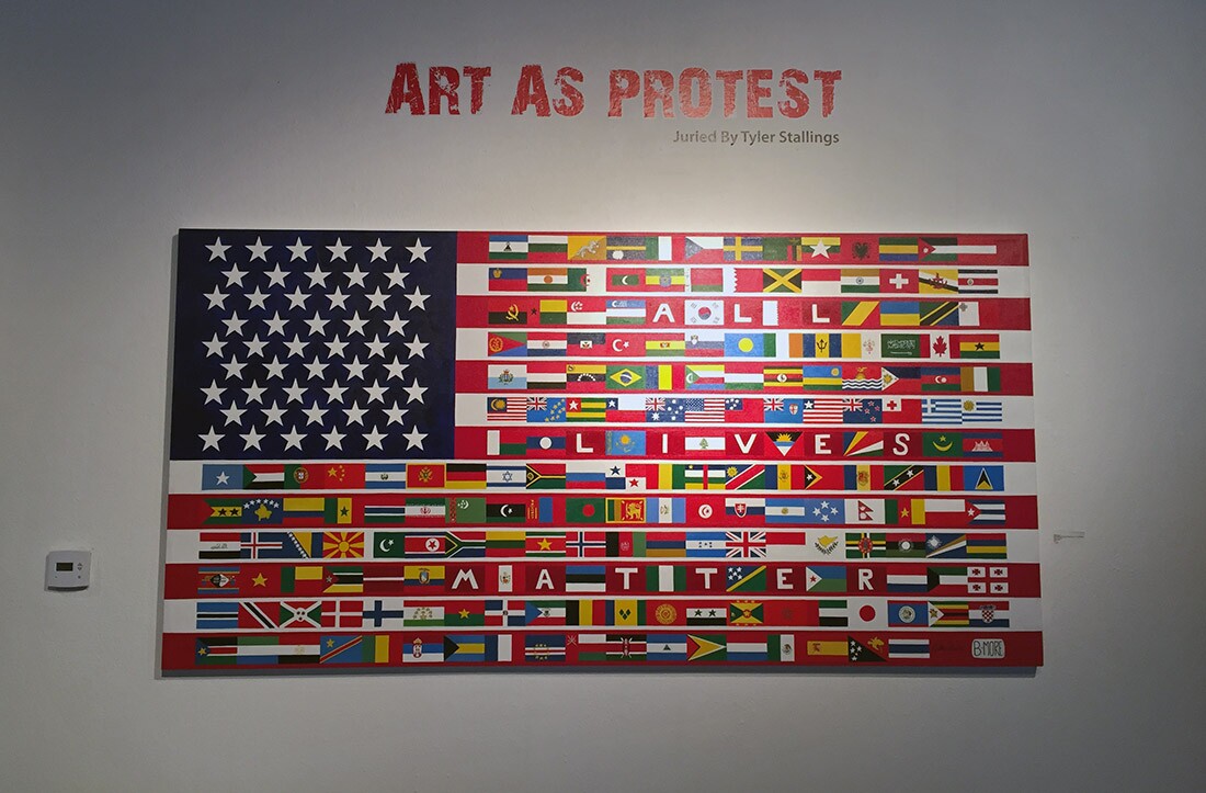 Kelly Burke: Reimagined American Flag | Tyler Stallings