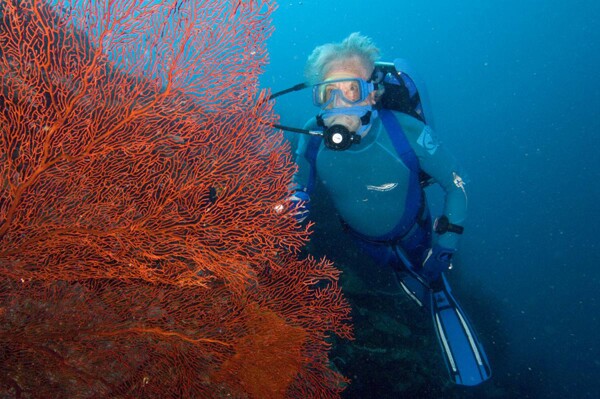 Jean-Michel Cousteau, host of the new KCET series 'Ocean Alive.'