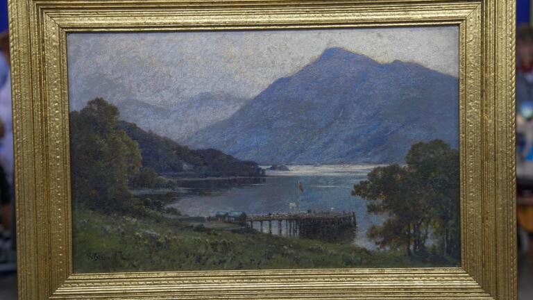 Appraisal: Alfred de Bréanski Jr. Oil, ca. 1930