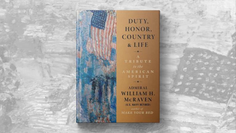 Adm. William McRaven reflects on American spirit in new book