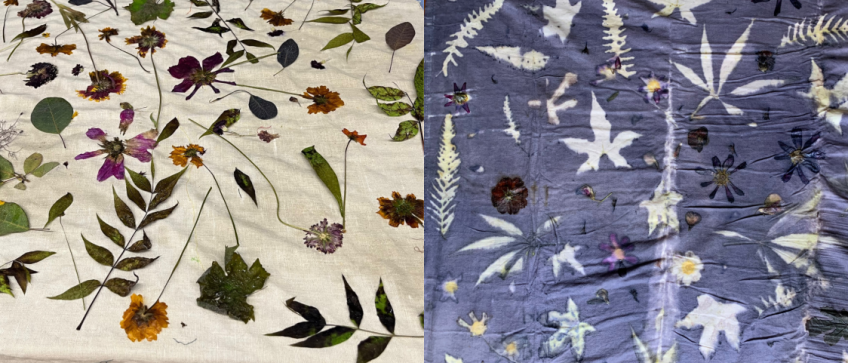 Community Tapestry with flowers