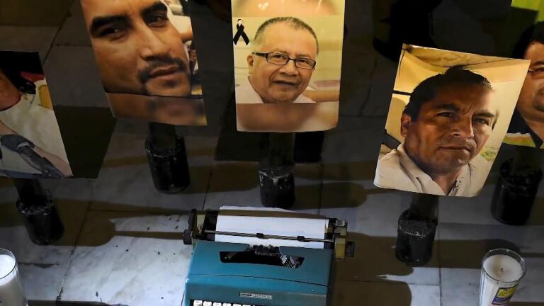 Slain Mexican journalists honored on Day of the Dead