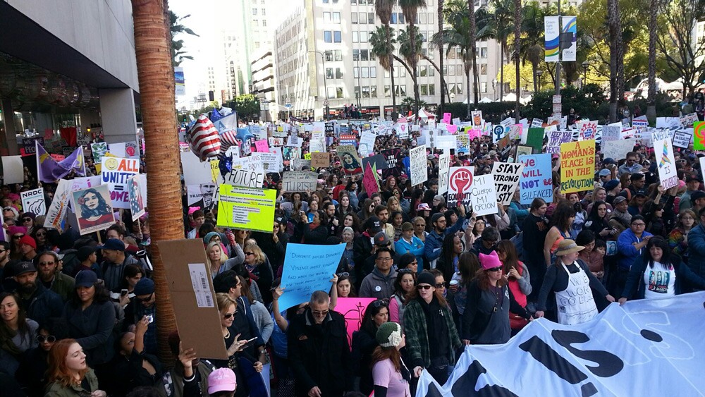 Women's March: Crowd