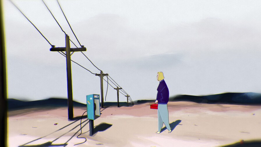 A still from Jenna Caravello's short animated film "Frontier Wisdom." | Courtesy of Jenna Caravello