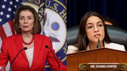 Pelosi and Ocasio-Cortez expose Democrats' big divide