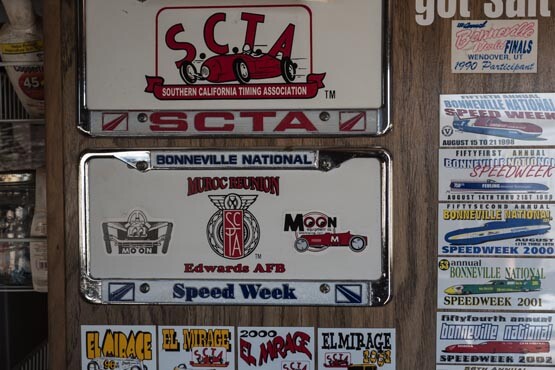 Inside Jack Costella's trailer