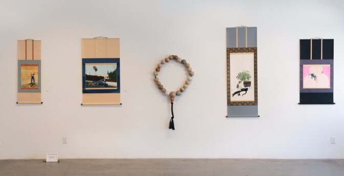 Installation shot of "The Golden State" | Courtesy of kozyndan