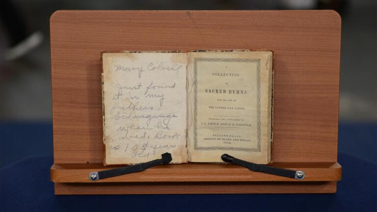 Appraisal: 1844 "Bellows Falls" Hymnal Book