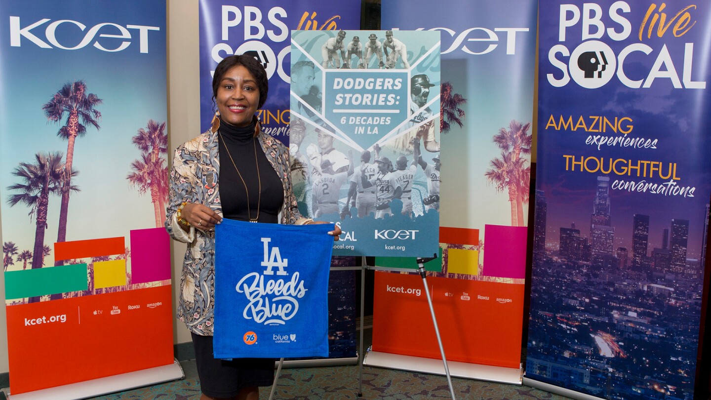 Central Library Services Director, Kren Malone, arrives at the Los Angeles Central Library on November 23, 2019.