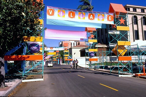 USC served as one of the city's Olympic villages. Courtesy of the LA84 Foundation.