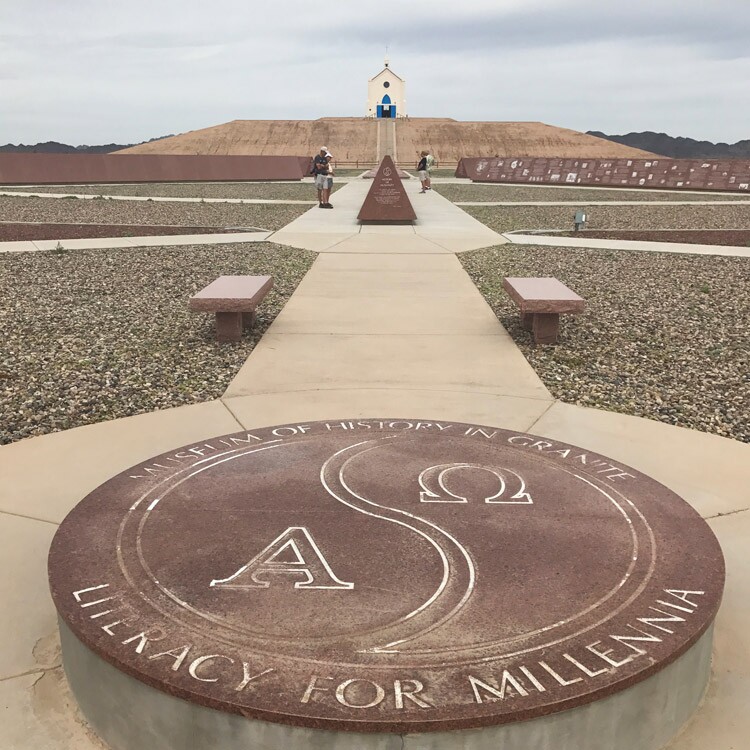 Marker for the Museum of History in Granite, Felicity | Brant Barger