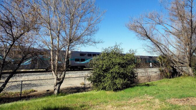 Trains near Taylor Yard River Park. | Sandi Hemmerlein